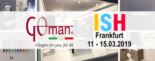 ISH 2019: Goman a Francoforte con la novità  Prime